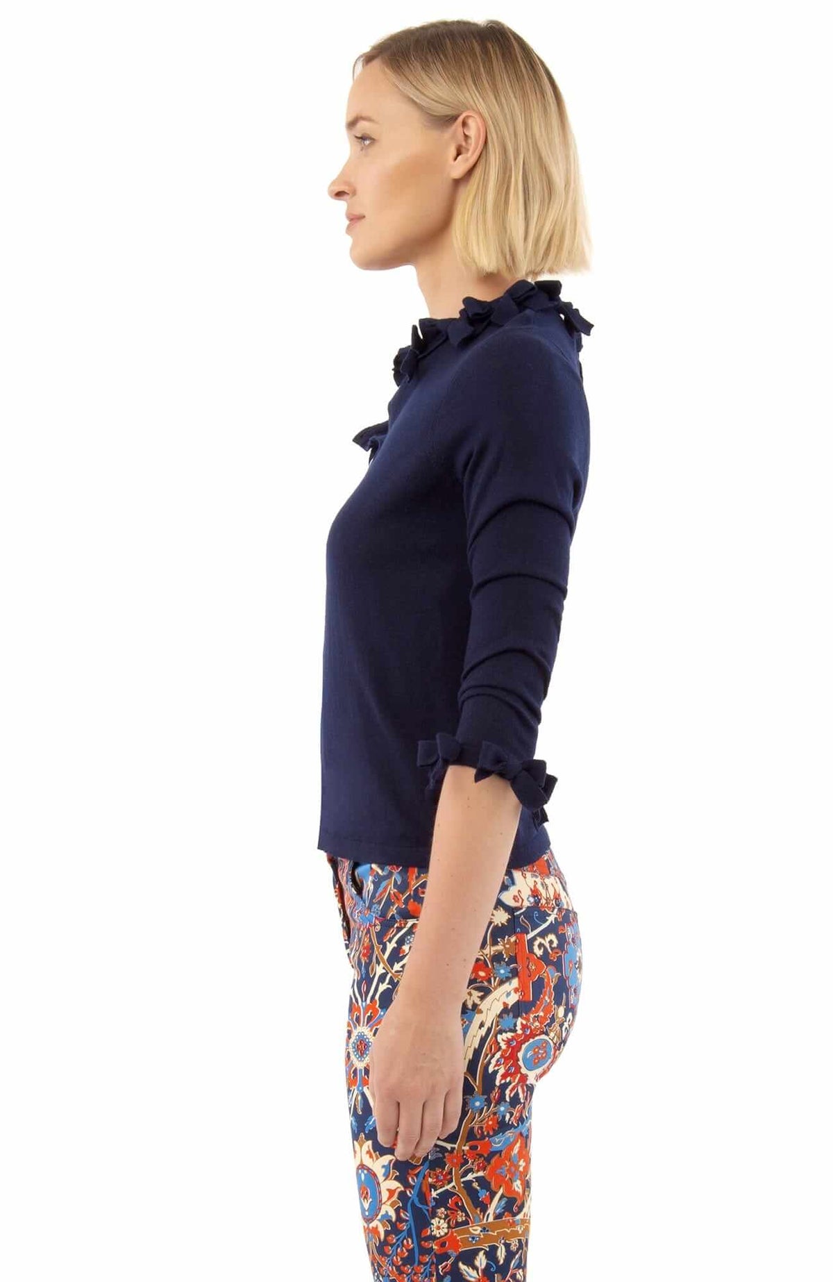 Breakfast at Tiffany's Cardigan Navy