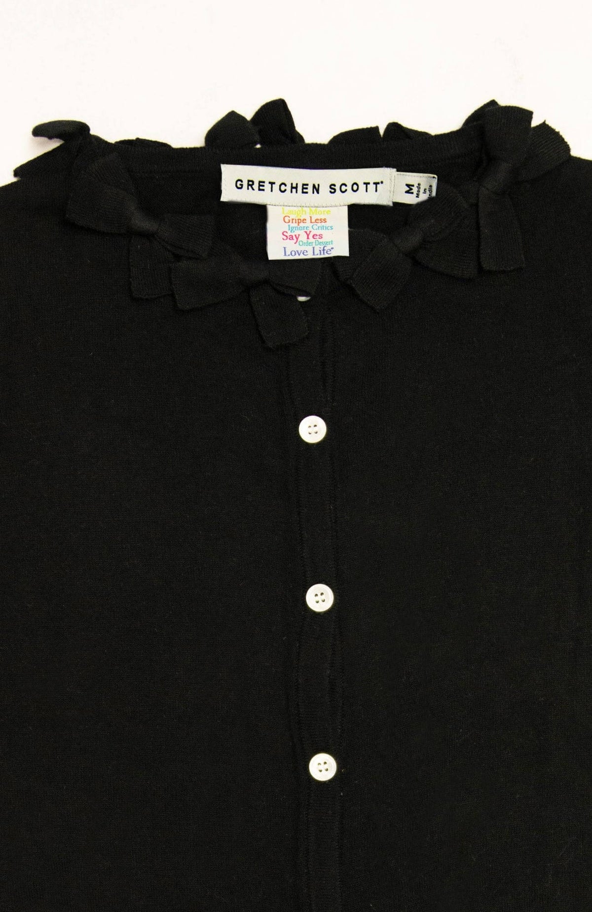 Breakfast at Tiffany's Cardigan Black