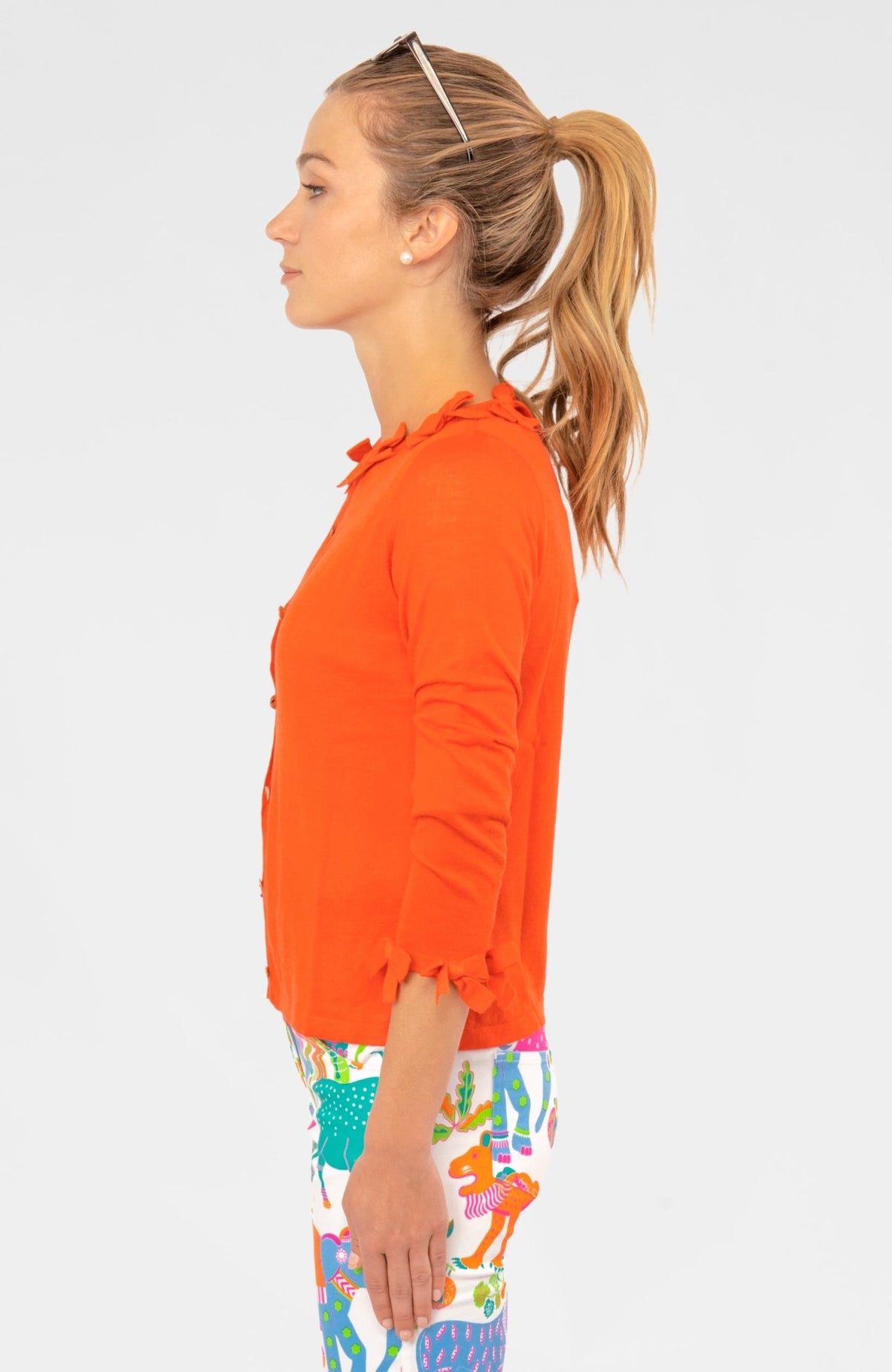 Breakfast at Tiffany's Cardigan - Final Sale Burnt Orange