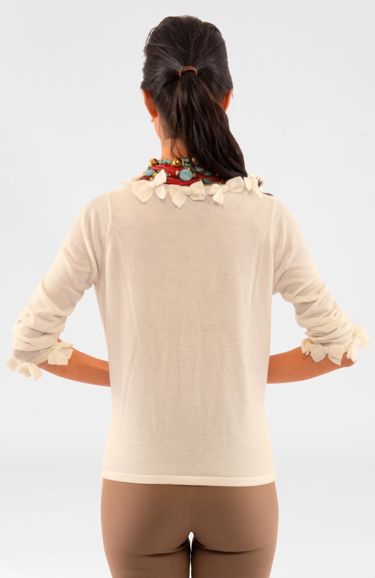 Breakfast at Tiffany's Cardigan - Final Sale Creme