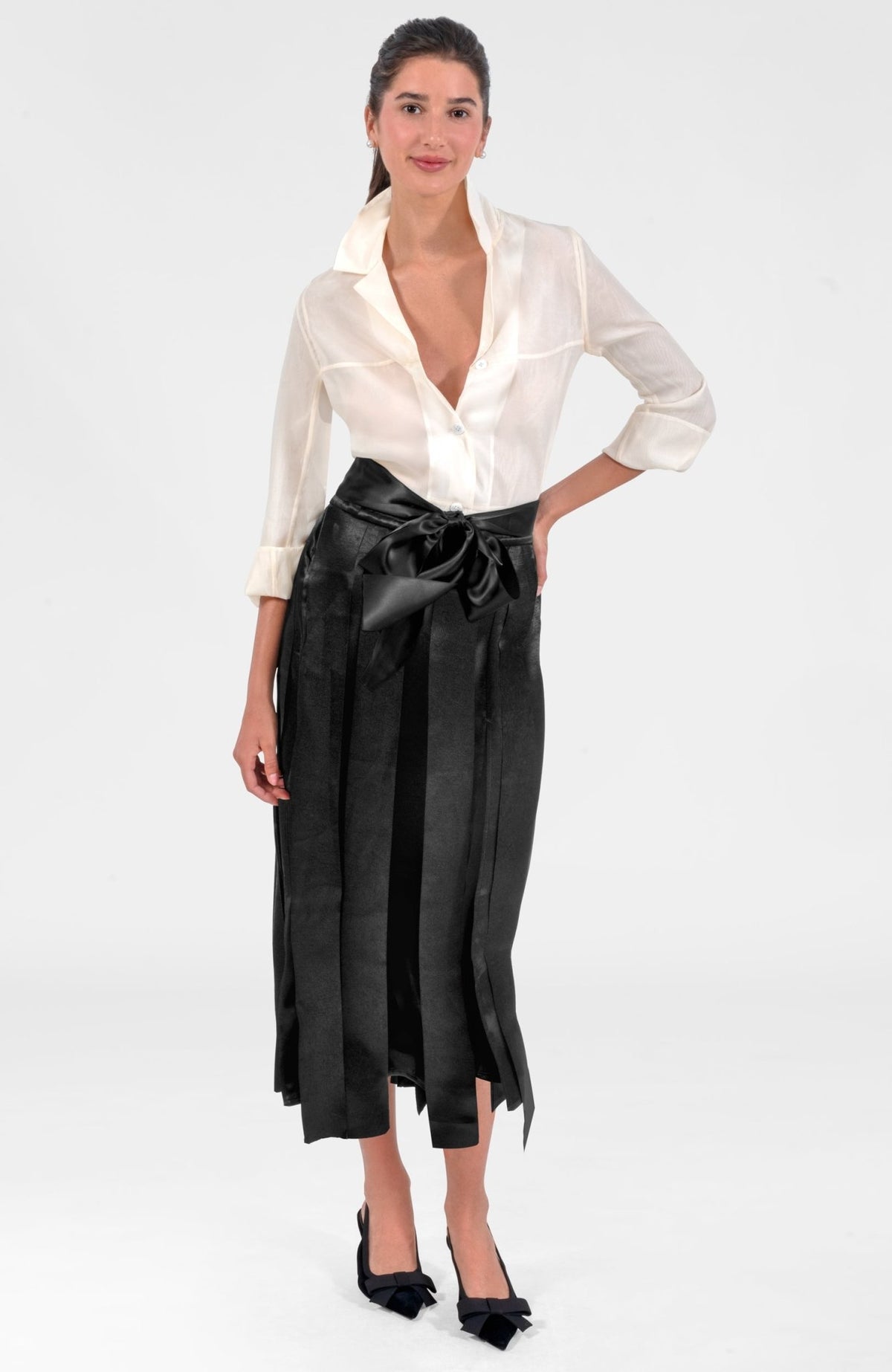 Carousel Skirt Black