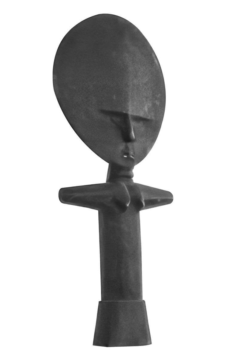 Carved Wood Fertility Doll An Ashanti Akuaba