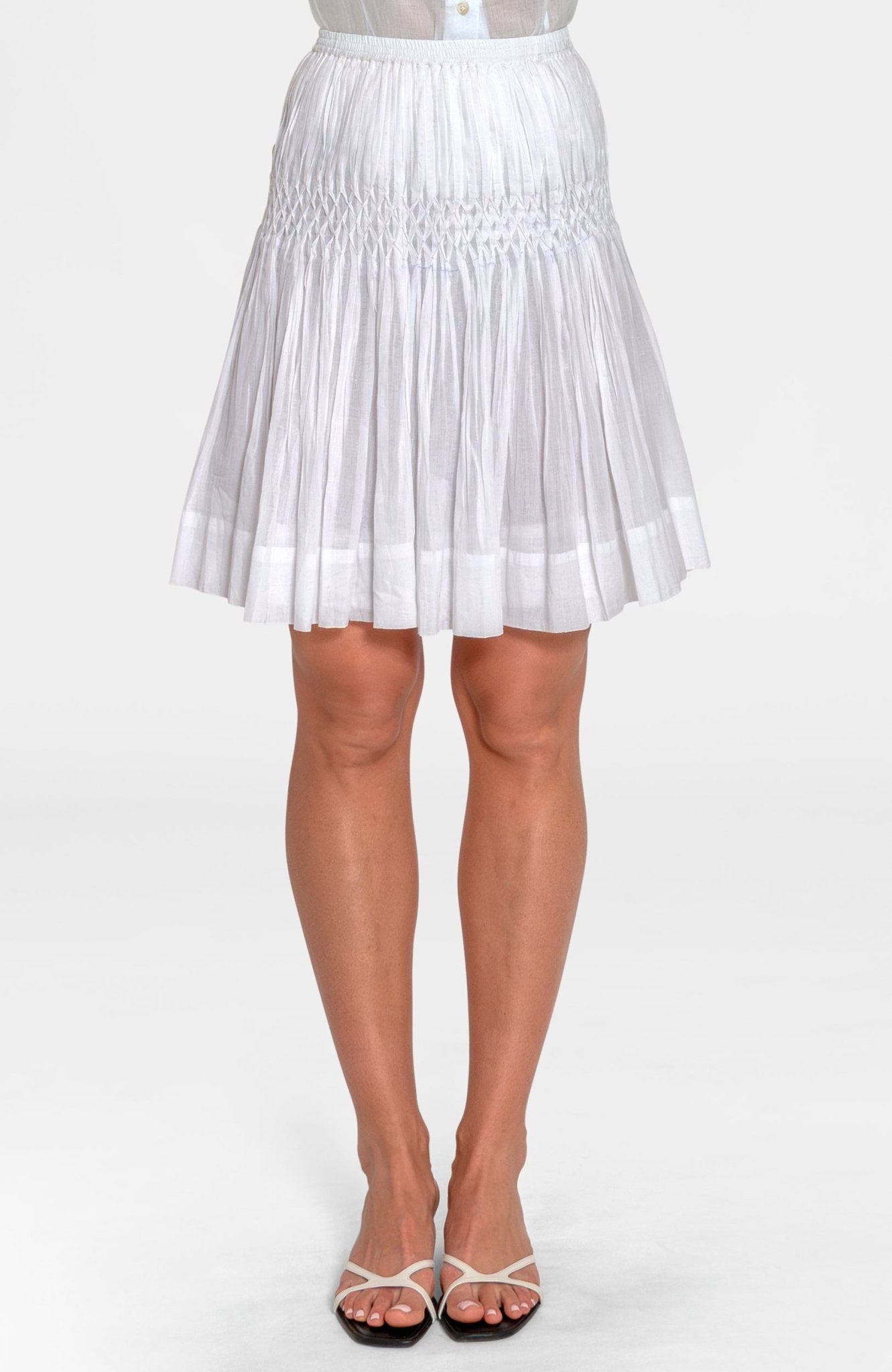 Ceres Goddess of Earth Hand Smocked Skirt