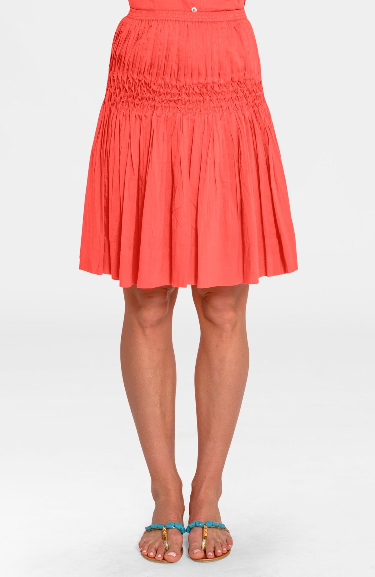 Ceres Goddess Of Earth Skirt - Roman Goddess Coral