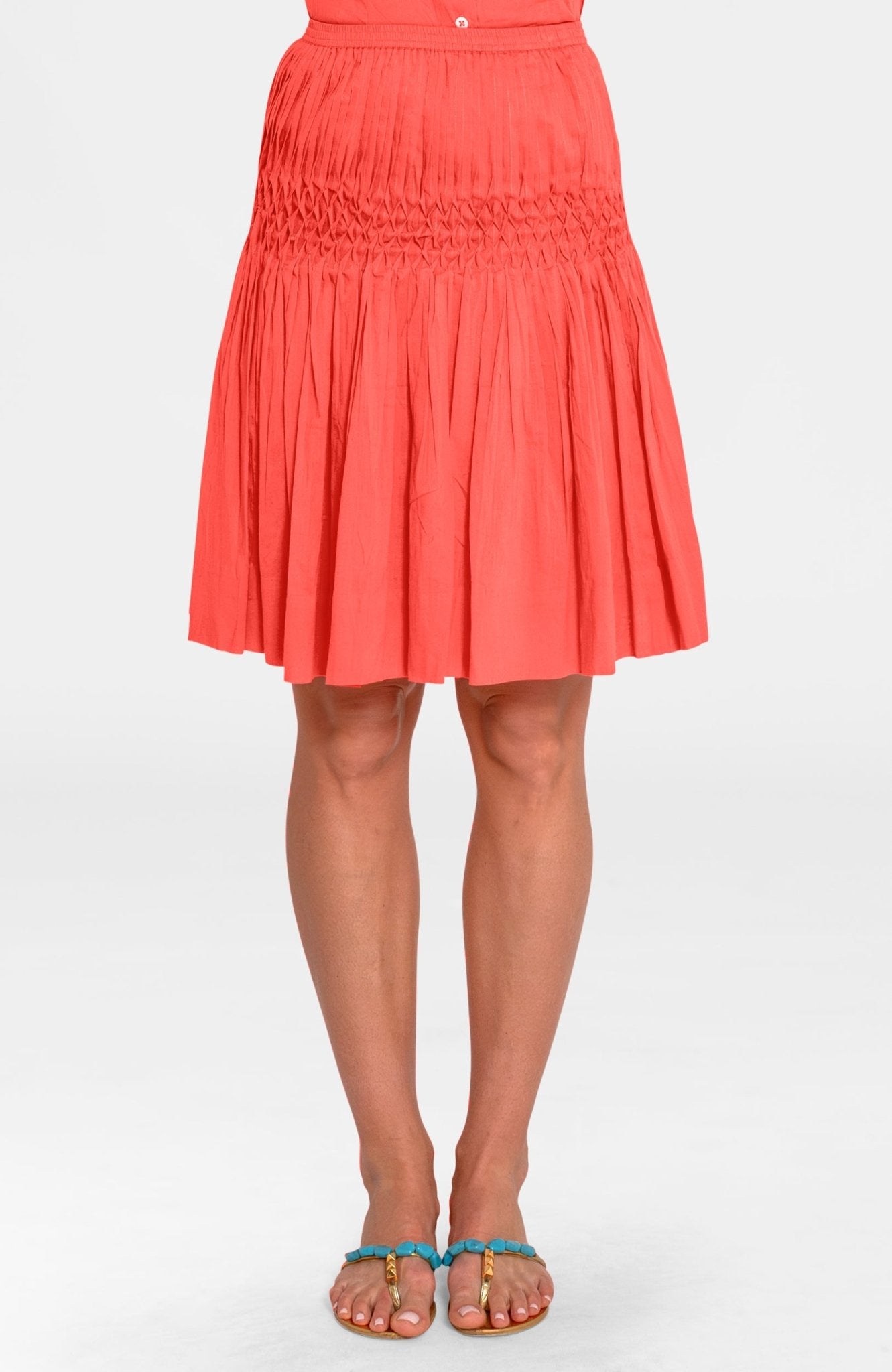 Ceres Goddess Of Earth Skirt - Roman Goddess Coral
