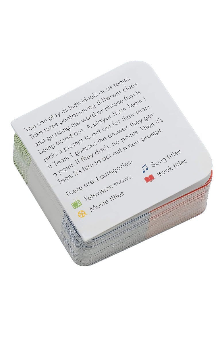 Tin Can Games - Classic Charades Game