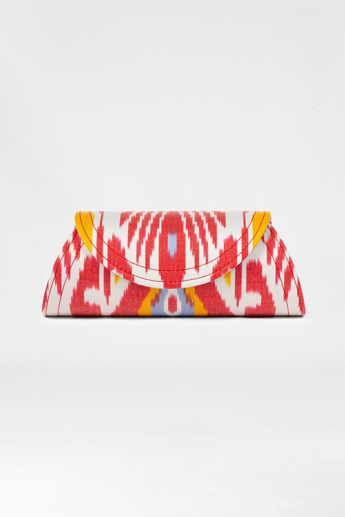 Clutch Bag - Iridescent Ikat Multi One Size