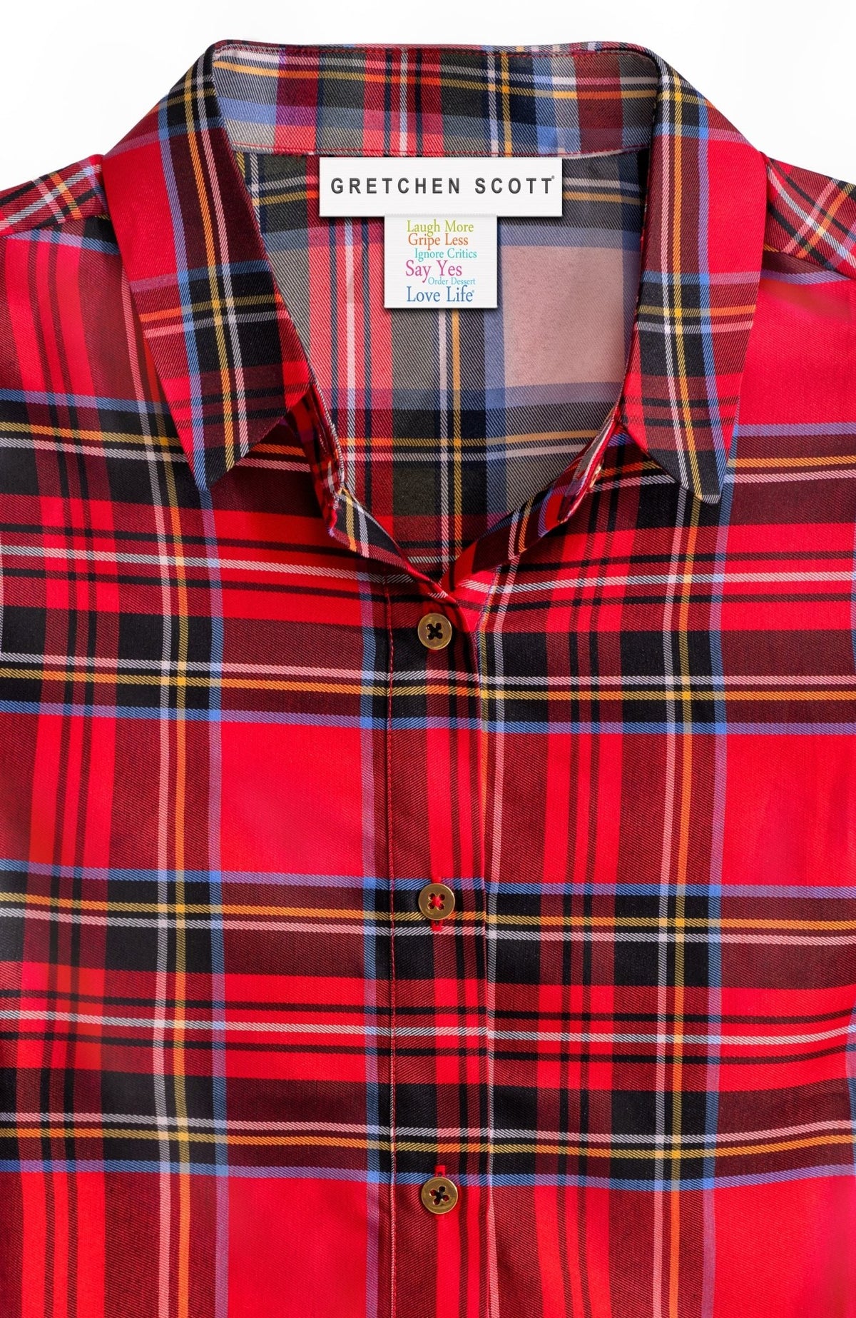 Comfy Cozy Shirt - Duke of York Red Multi