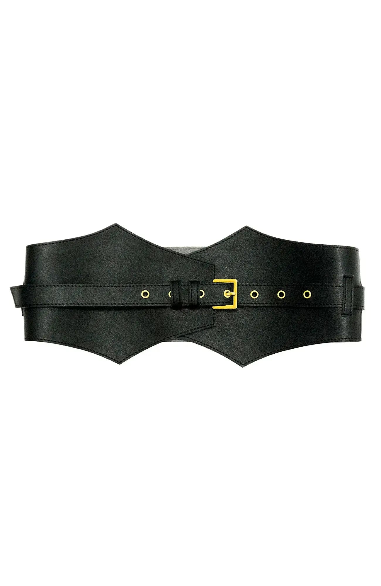 Adjustable Corset Belt Black