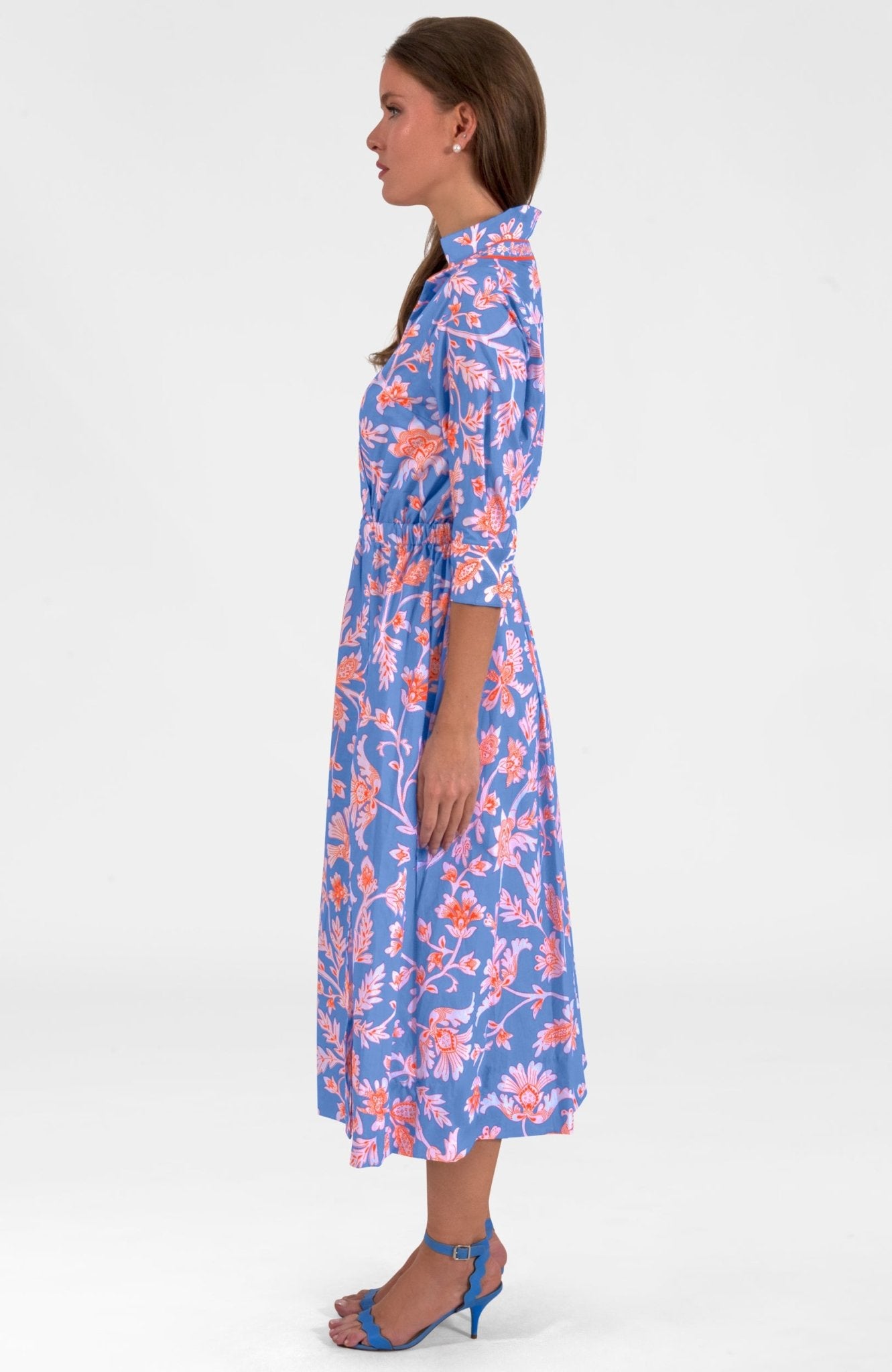 Cosmopolitan Dress - Stunning Stippling Peri