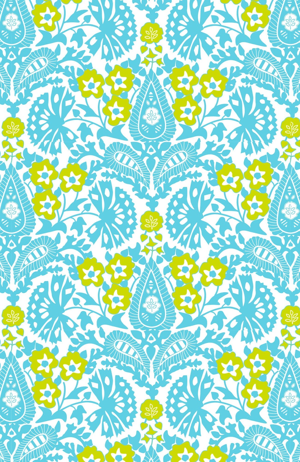 Cotton Flirt Dress - East India - Final Sale Turq Lime