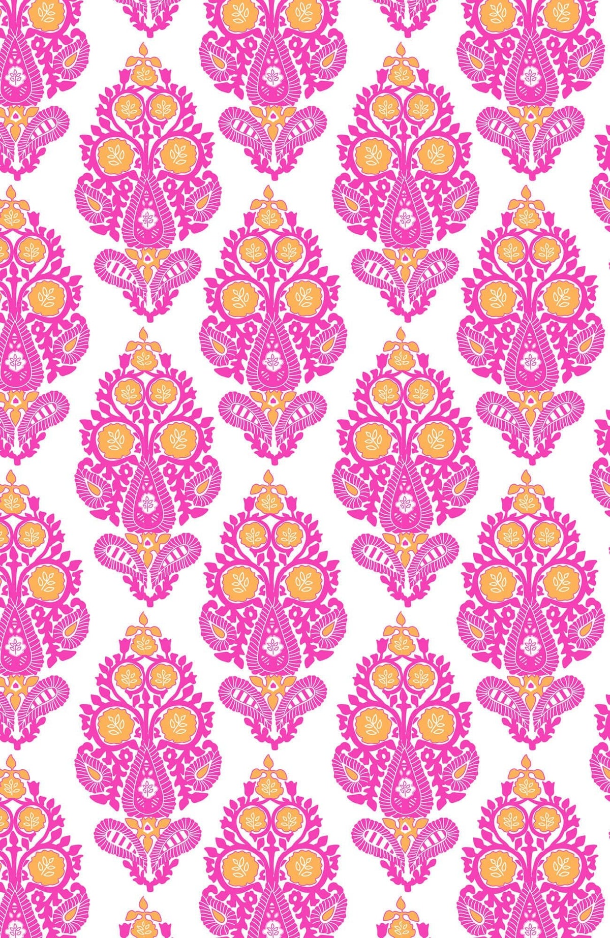 Cotton Genie Pant - East India - Final Sale Pink Orange