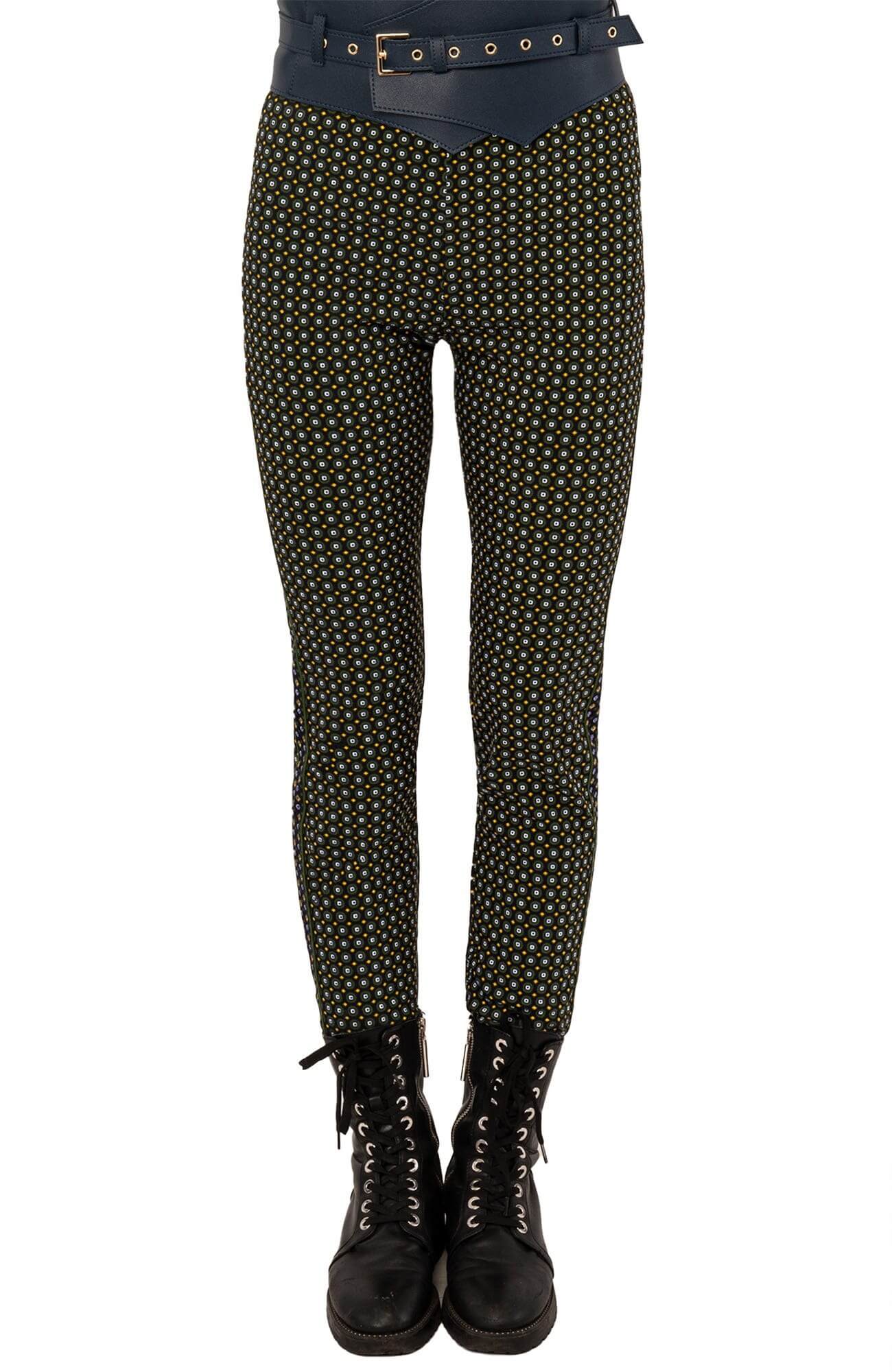 Cotton / Spandex Pants - Foulardio - Final Sale Green