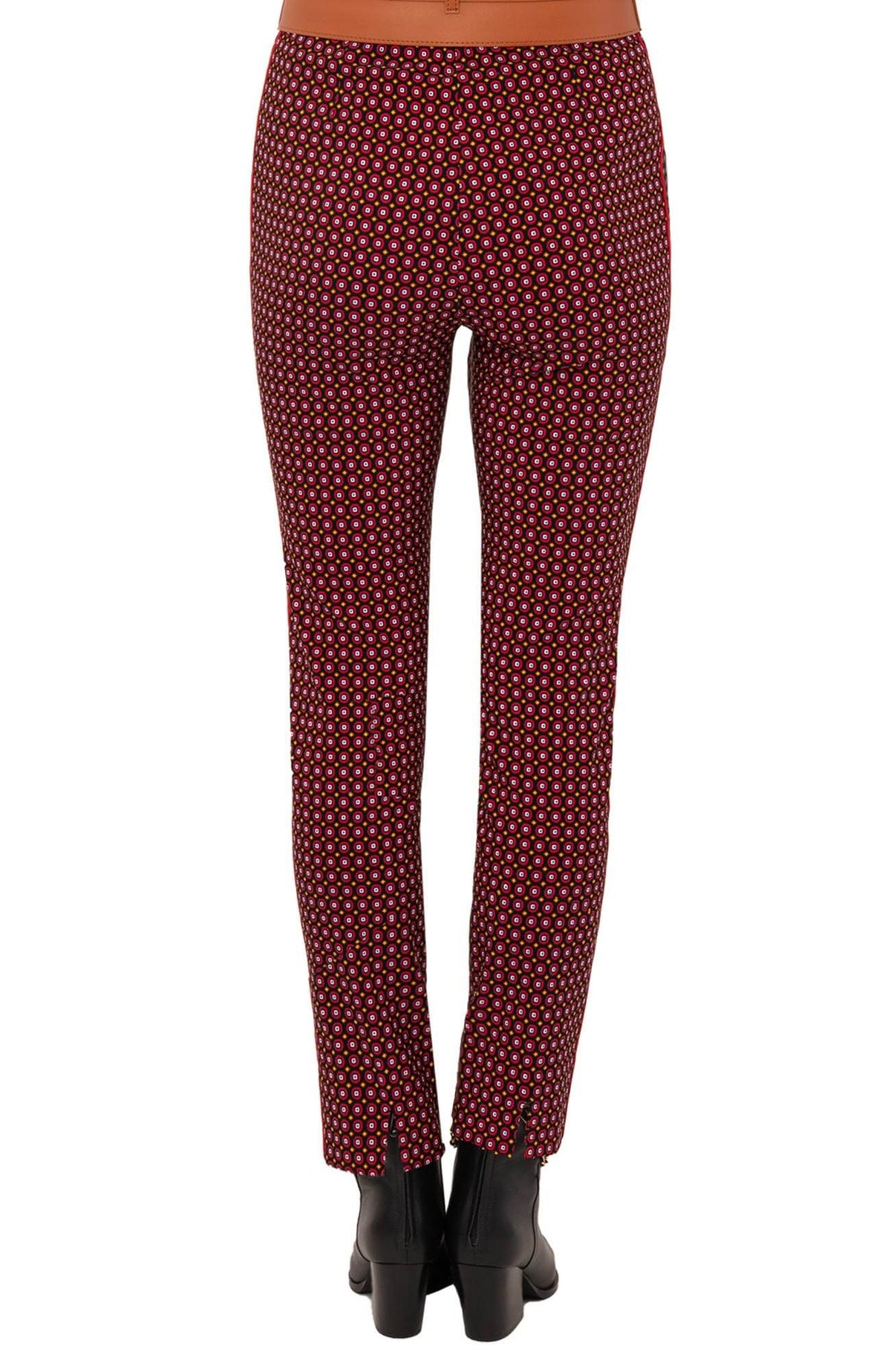 Cotton / Spandex Pants - Foulardio - Final Sale Red