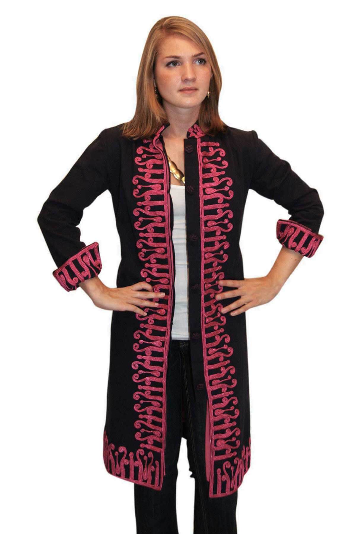 Cotton Coat - Twill Pasha Black