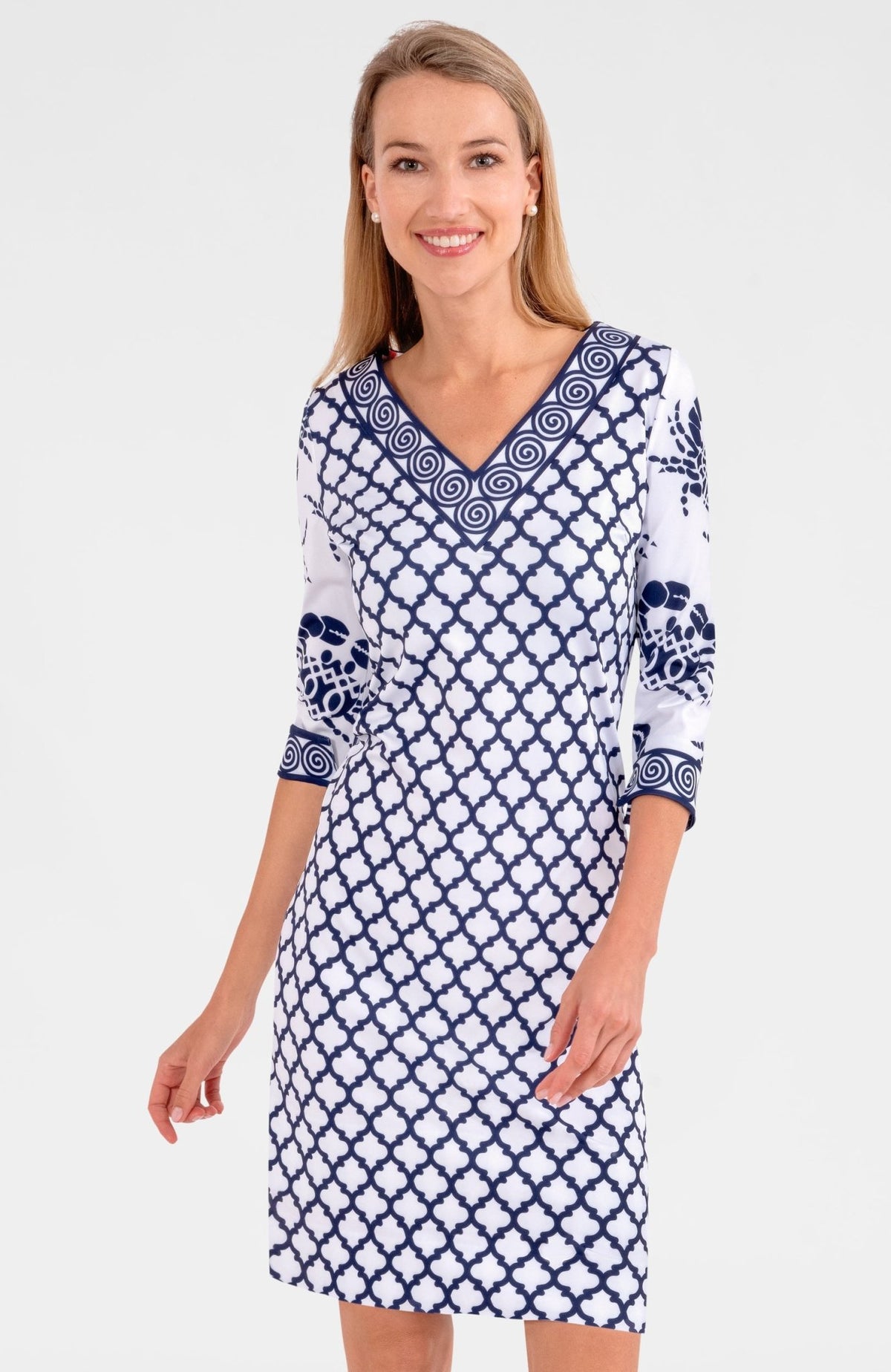 Crab Soup Dress Navy