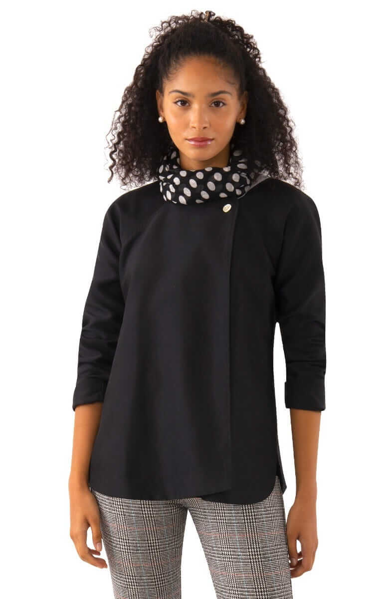 Curve Jacket - Boarding School - Final Sale Black