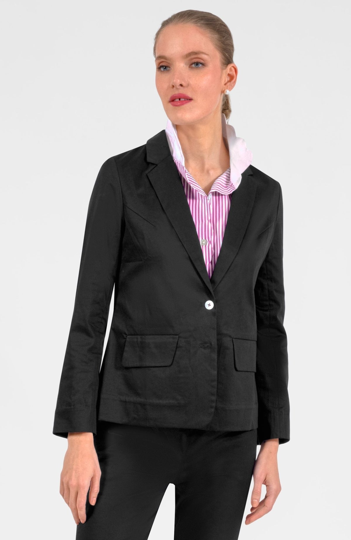 Dapper Daisy Jacket Black