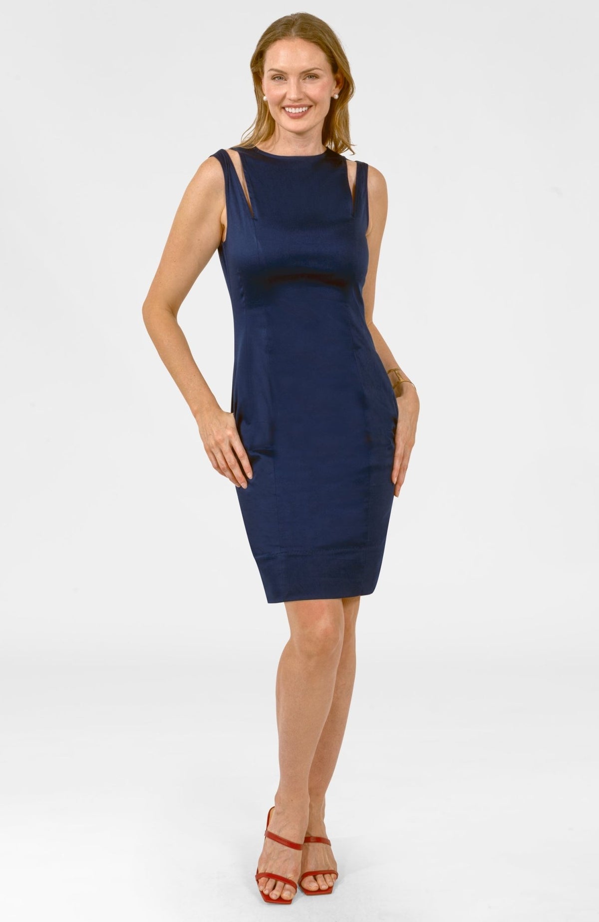 Darling Dress - Solid Navy