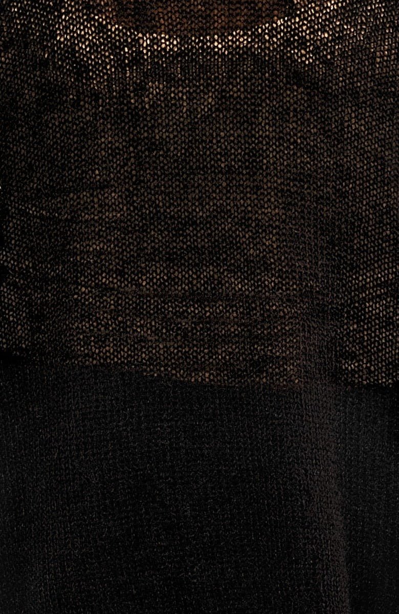 Dolman Dolly Poncho Black One Size