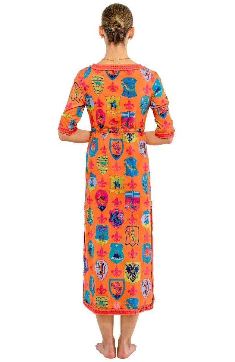 Surf&#39;s Up Dress - Siena Orange