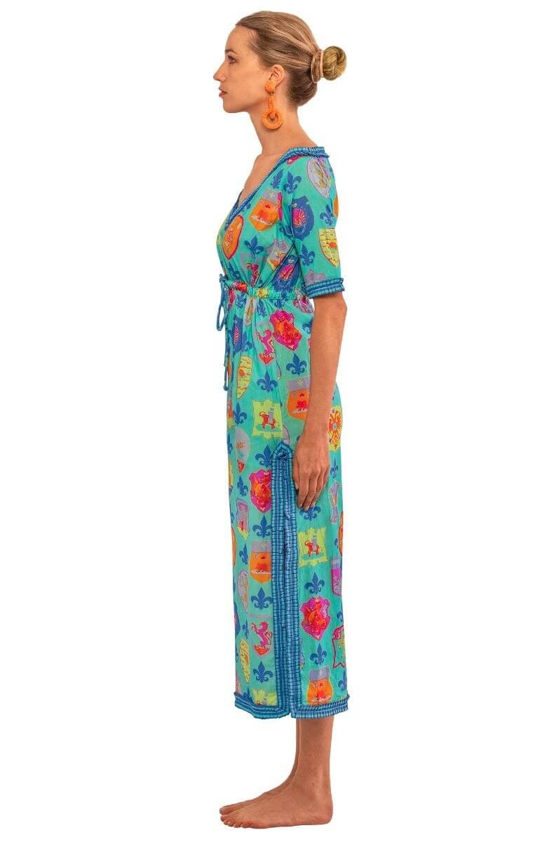 Surf&#39;s Up Dress - Siena Turquoise