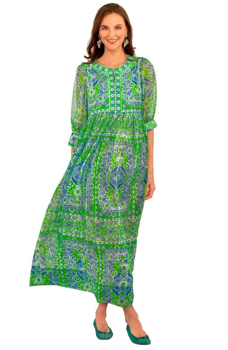 Borderline Midi/Maxi Dress - Watteau - Final Sale