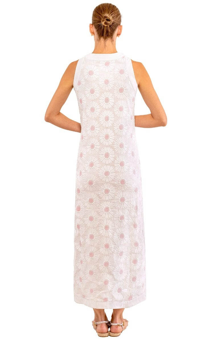 A Daisy Of A Dress (Pre-Order) White Pink