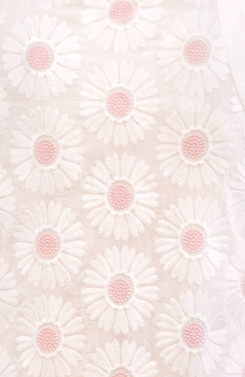 A Daisy Of A Dress (Pre-Order) White Pink