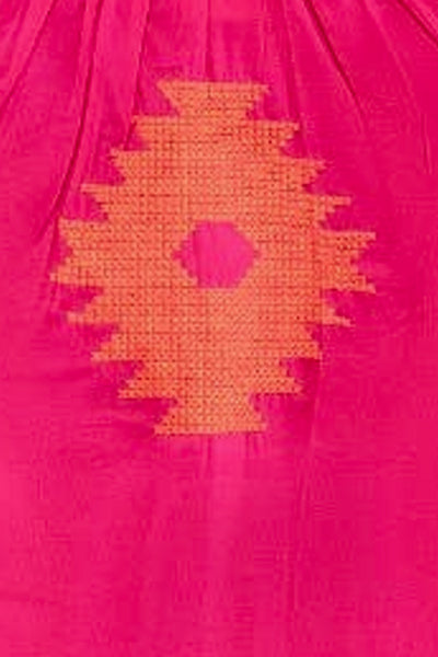 The Montezuma Dress Pink Orange