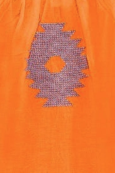 The Montezuma Dress Orange Peri