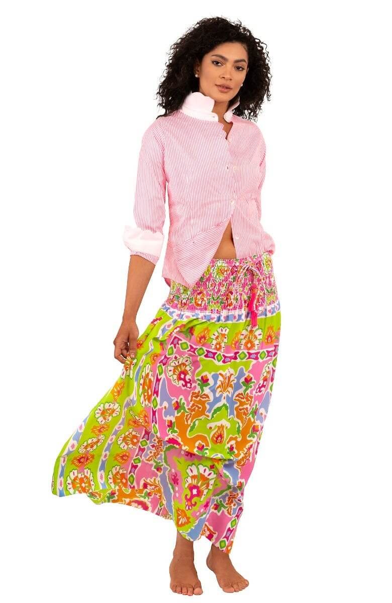 Haight Ashbury Skirt/Dress - Watteau Pink Lime One Size