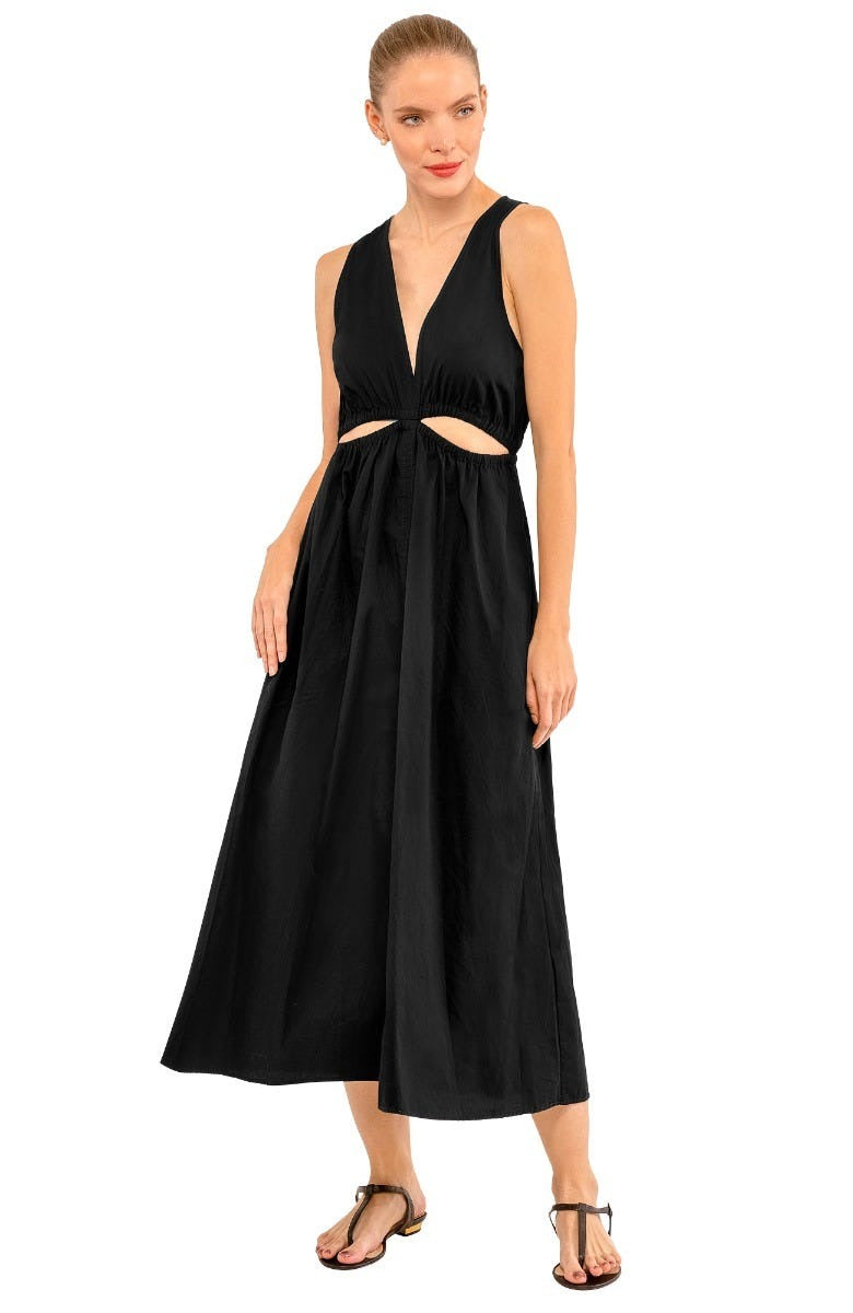 Hello Maxi Dress - Solid Black