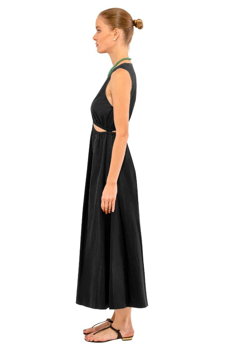 Hello Maxi Dress - Solid Black