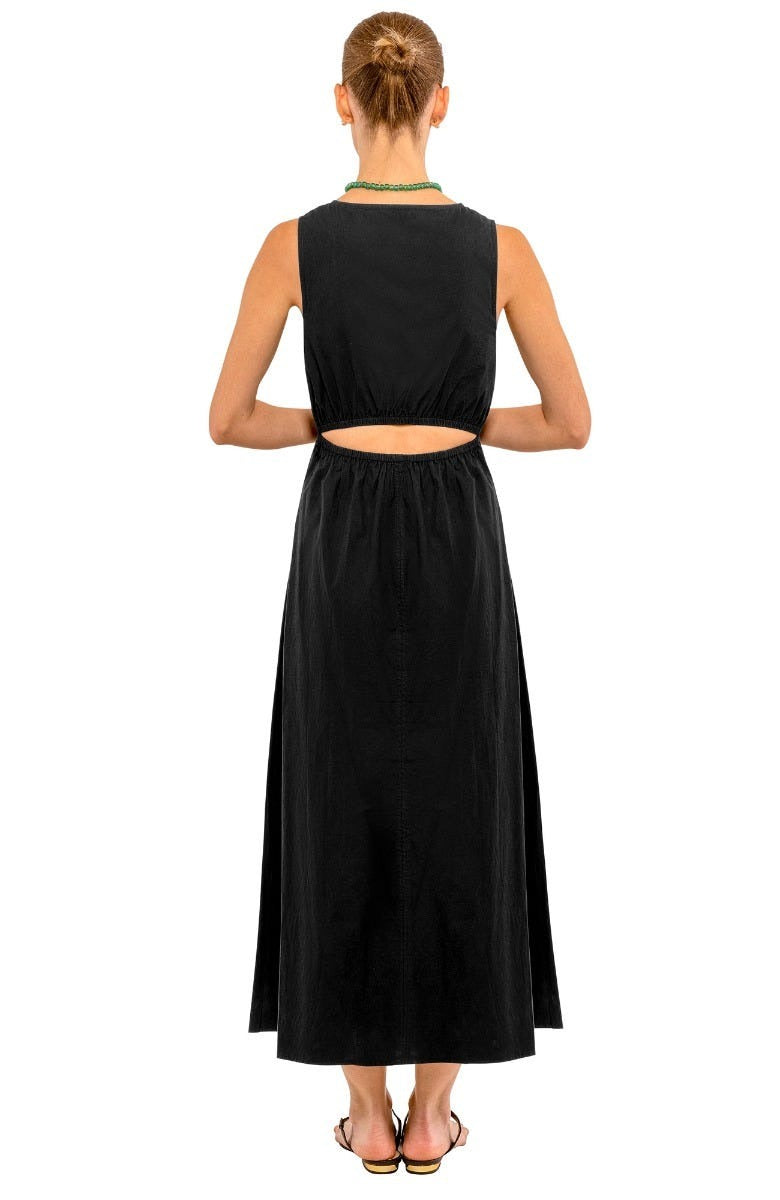 Hello Maxi Dress - Solid Black