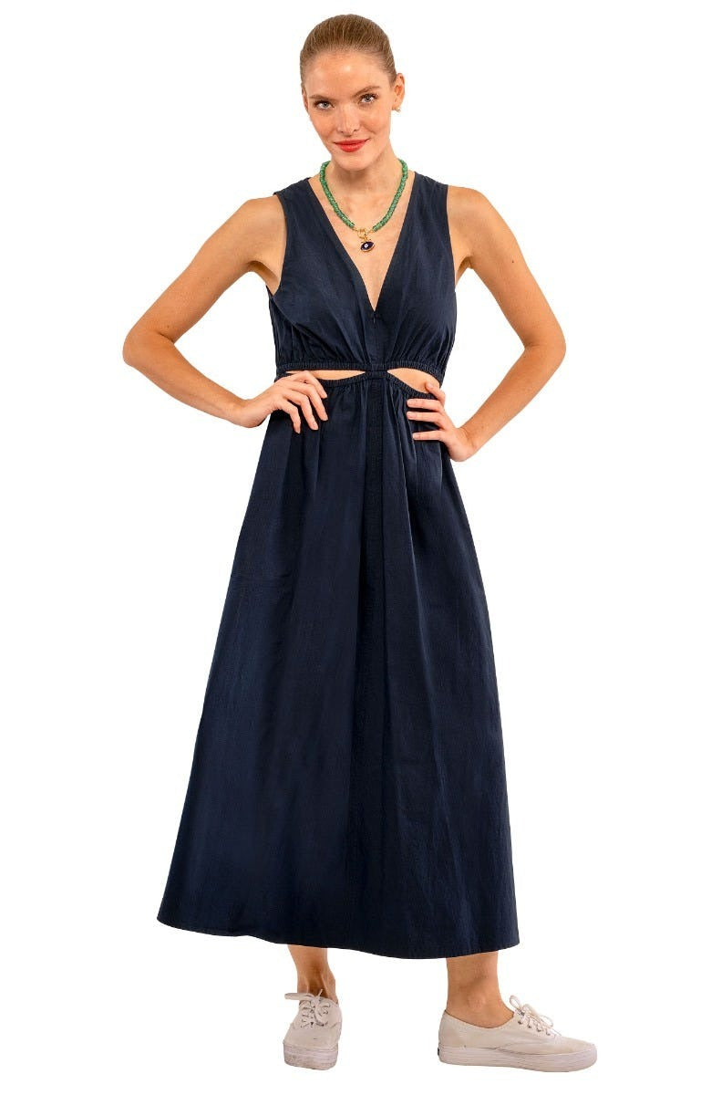 Hello Maxi Dress - Solid Navy