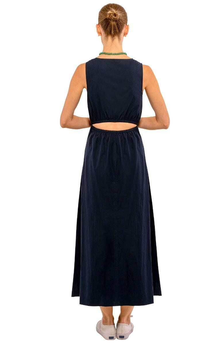 Hello Maxi Dress - Solid Navy