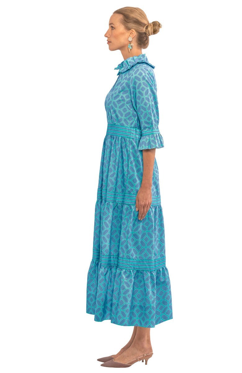 Hope Maxi Dress - Lucy In The Sky With Diamonds - Final Sale Periwinkle