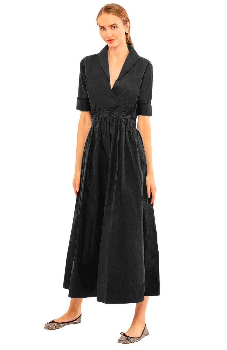 June Maxi Dress - Solid Black