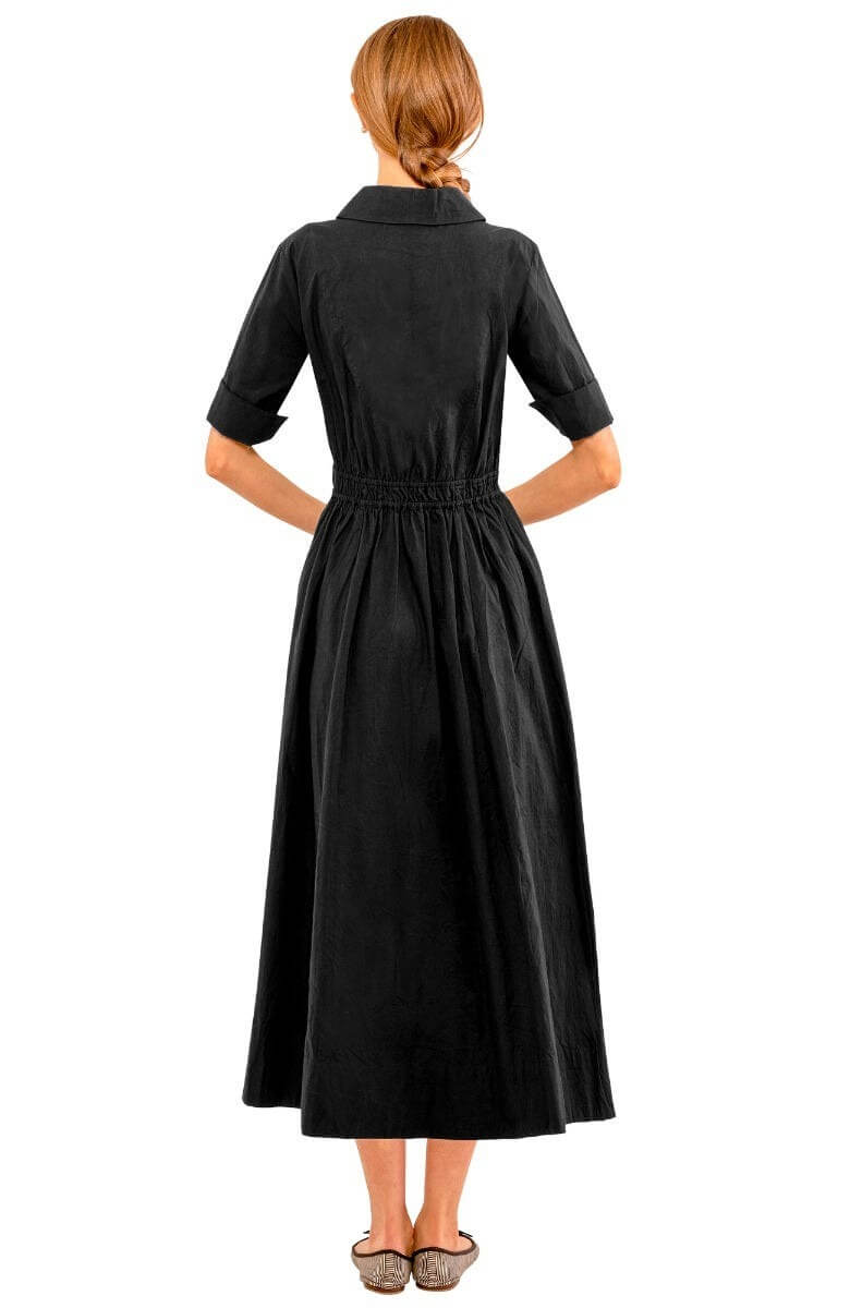 June Maxi Dress - Solid Black