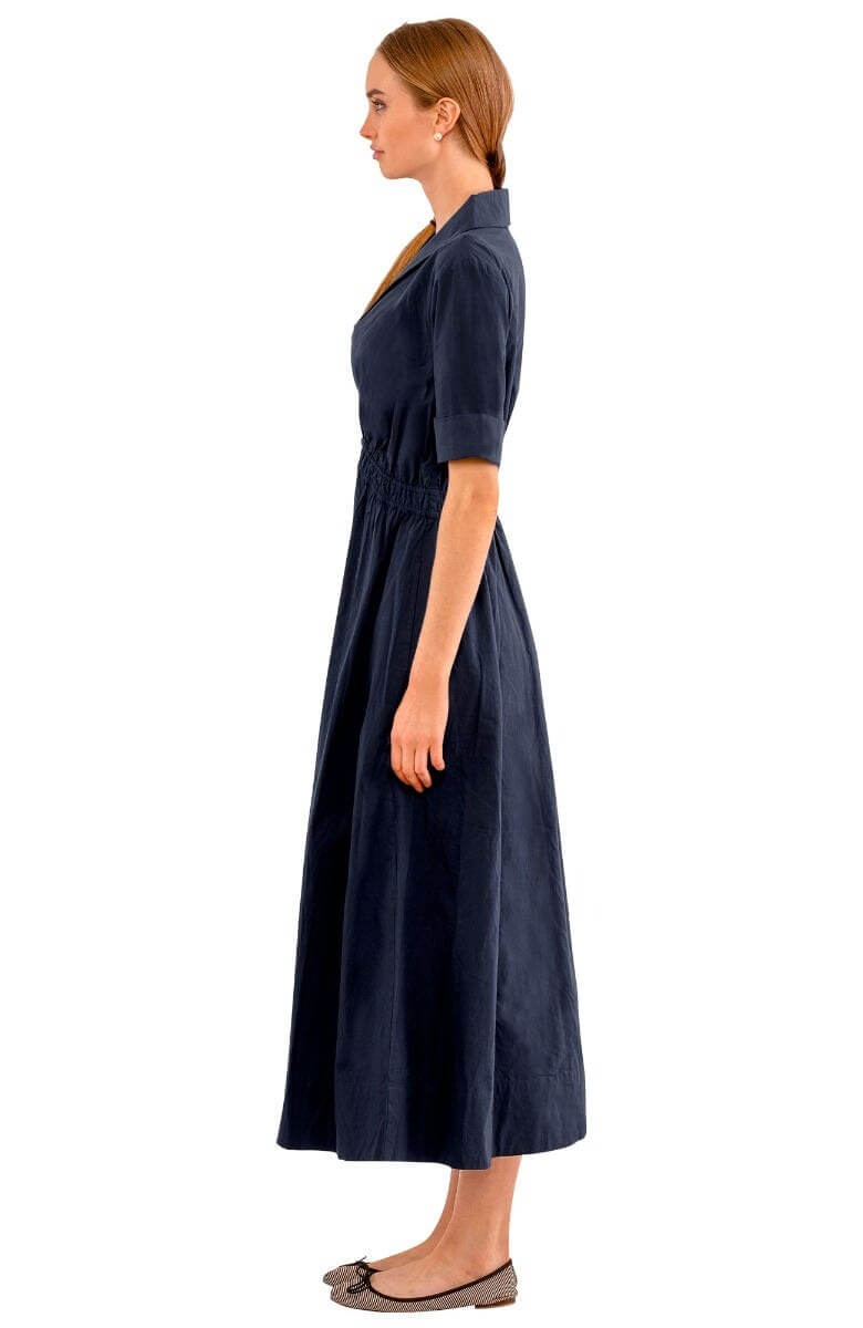 June Maxi Dress - Solid Navy