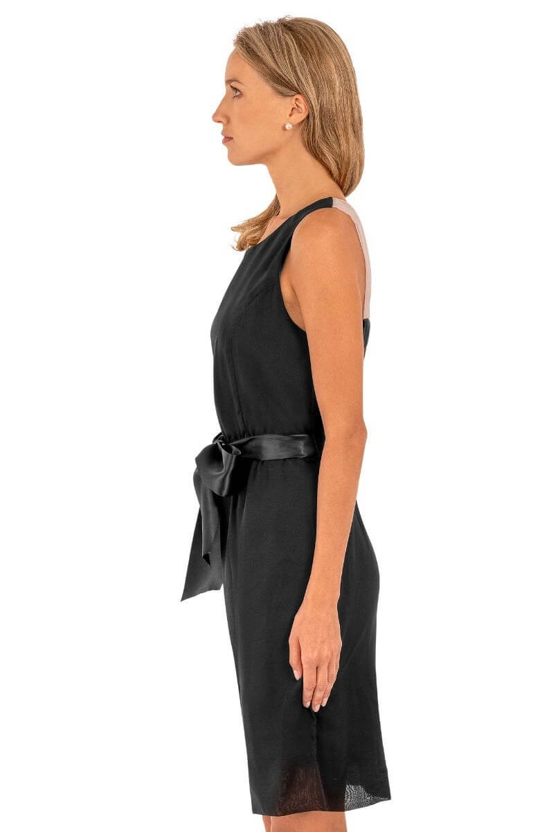 Racerback Dress - Solid Black