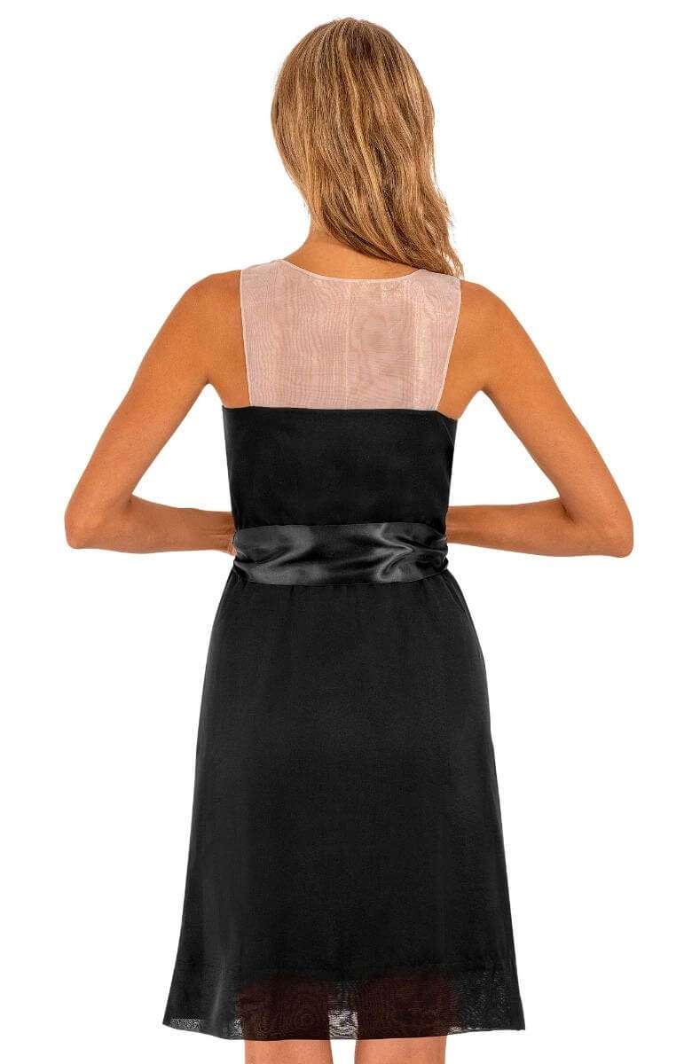 Racerback Dress - Solid Black