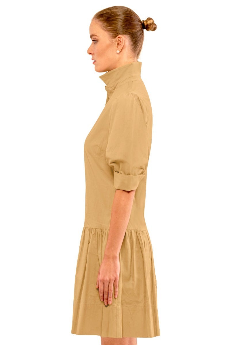 So Sweet Dress - Solid Khaki