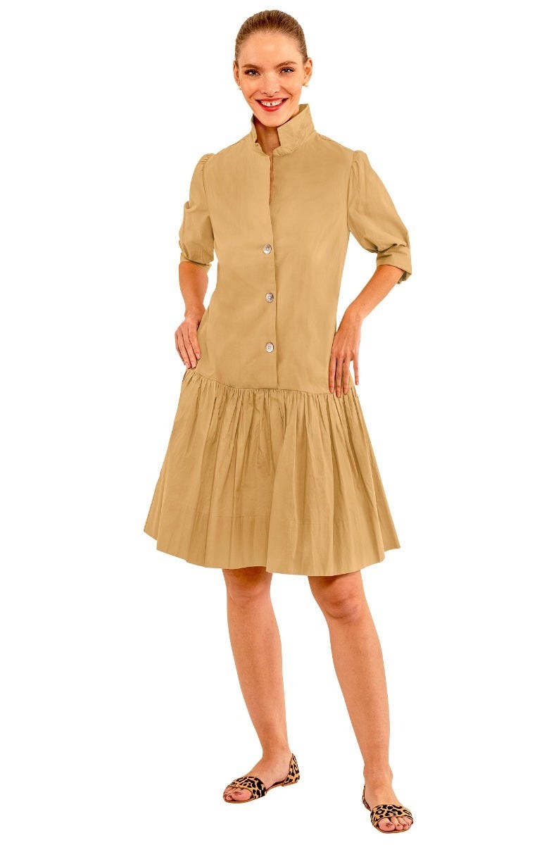 So Sweet Dress - Solid Khaki