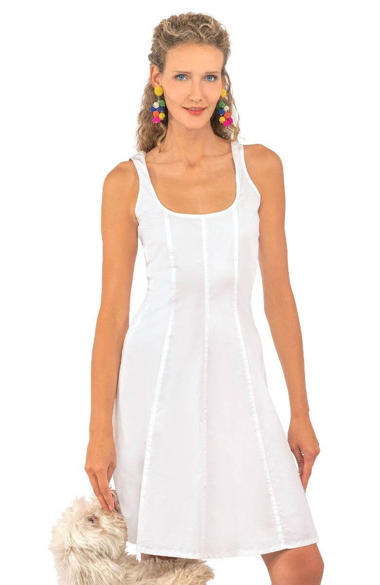 The Fonteyn Dress White