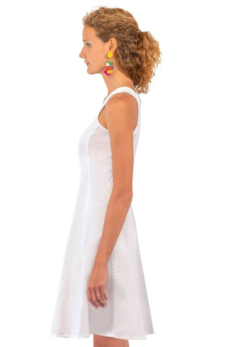 The Fonteyn Dress White