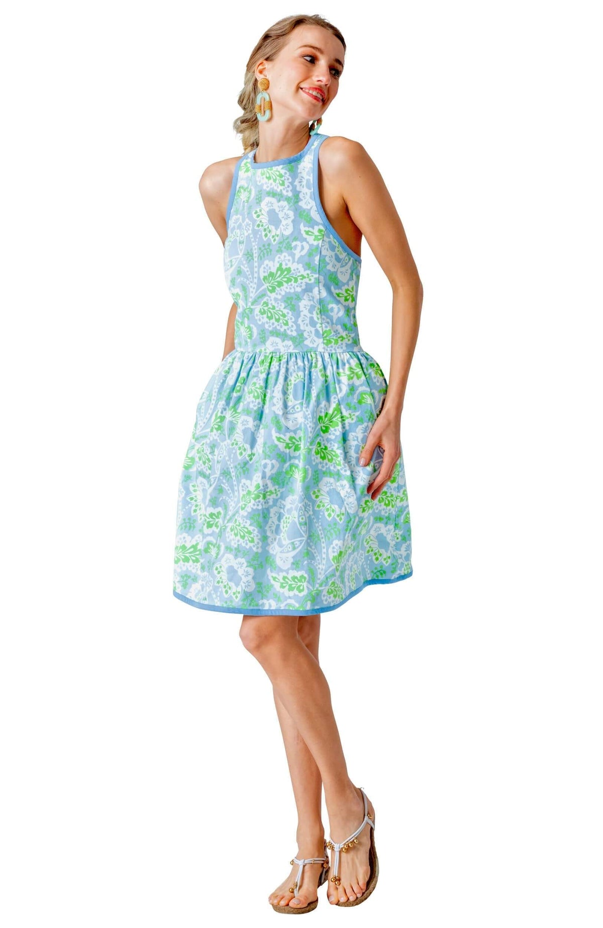 Halter Heaven Dress - Flora (Pre-Order) Kelly Peri