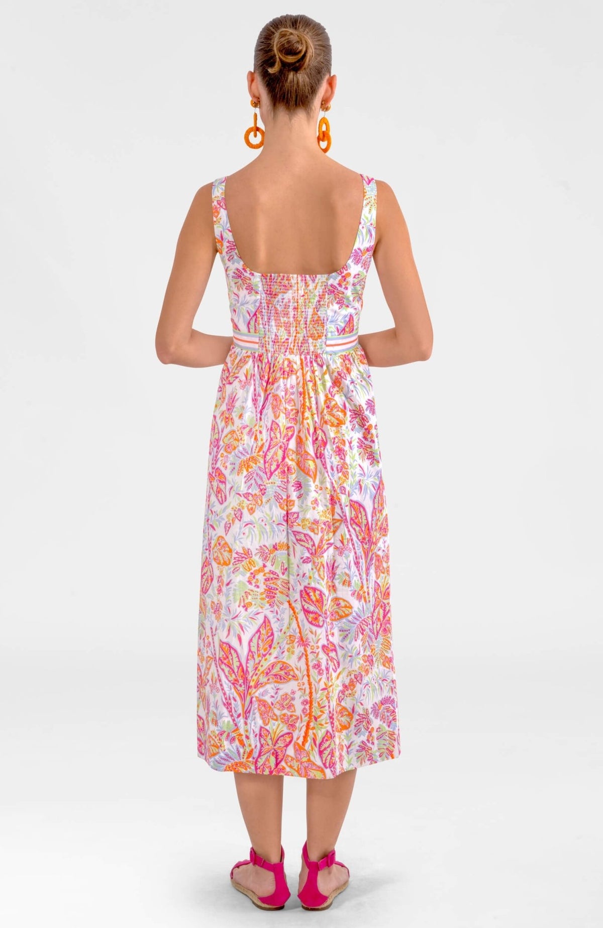 Easy Peasy Dress - Vintage Vines Brights