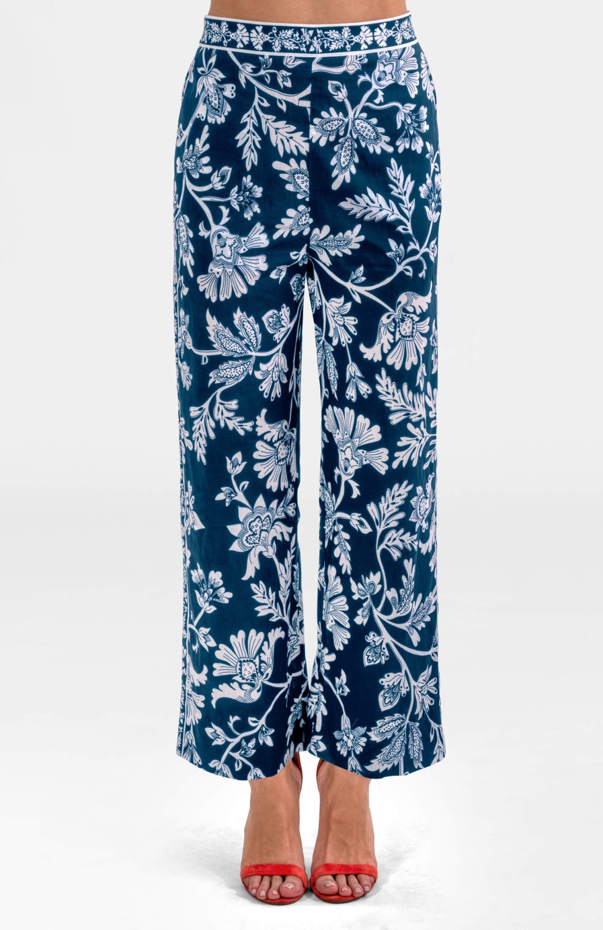 Effortless Pants - Stunning Stippling Navy